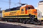 BNSF GP39-3 #2544 on an LAJ switch job.